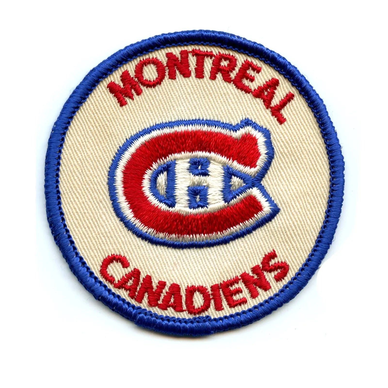 1970'S Montreal Canadiens NHL Hockey Vintage Round Team Logo Patch ...