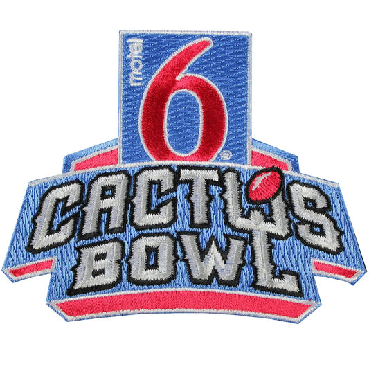 Motel 6 Cactus Bowl Jersey Patch Boise State Vs. Baylor 2016 