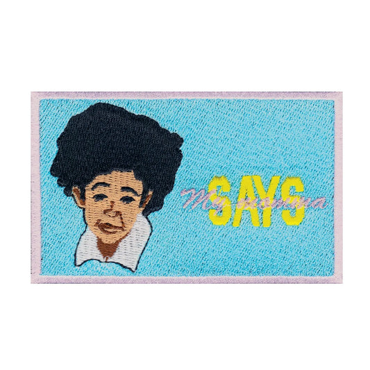 Little Cardi "My Momma Says" Meme Iron On Patch 