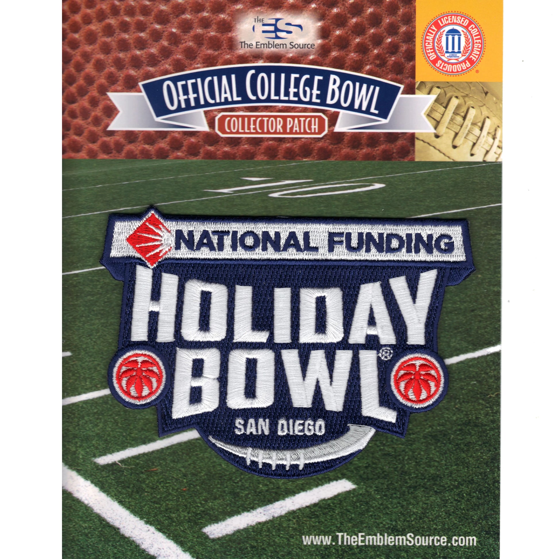2016 National University Holiday Bowl Jersey Patch Minnesota vs. Washington St. 