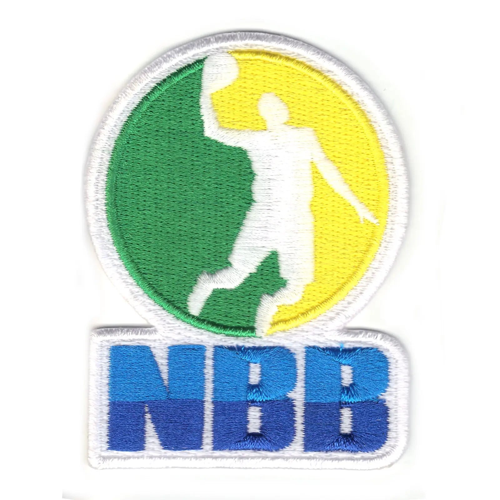 Novo Basquete Brasil NBB Logo Patch 
