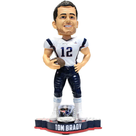 New England Patriots Tom Brady #12 Super Bowl LI Champions Bobblehead 