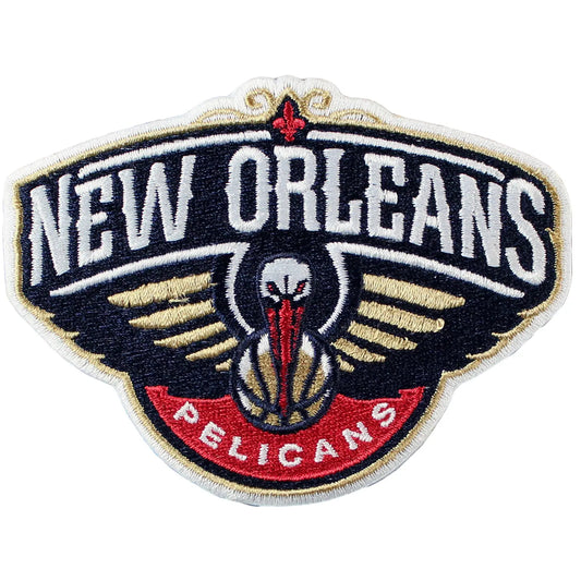New Orleans Pelicans Large Sticker Iron On NBA Patch 
