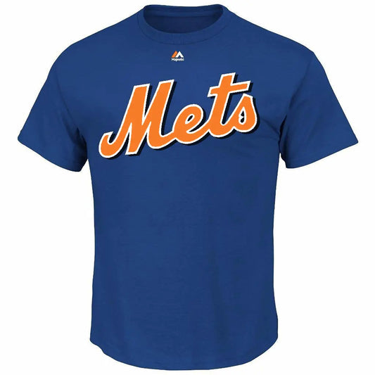 New York Mets Blue Team Logo T-Shirt 