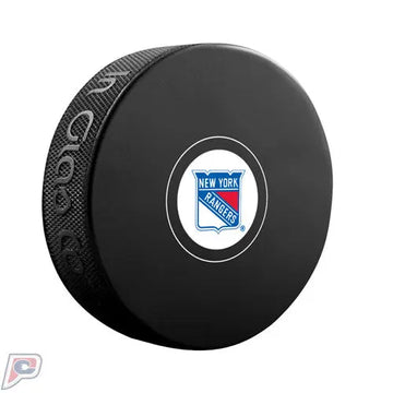 New York Rangers Autograph Collectors NHL Hockey Game Puck 