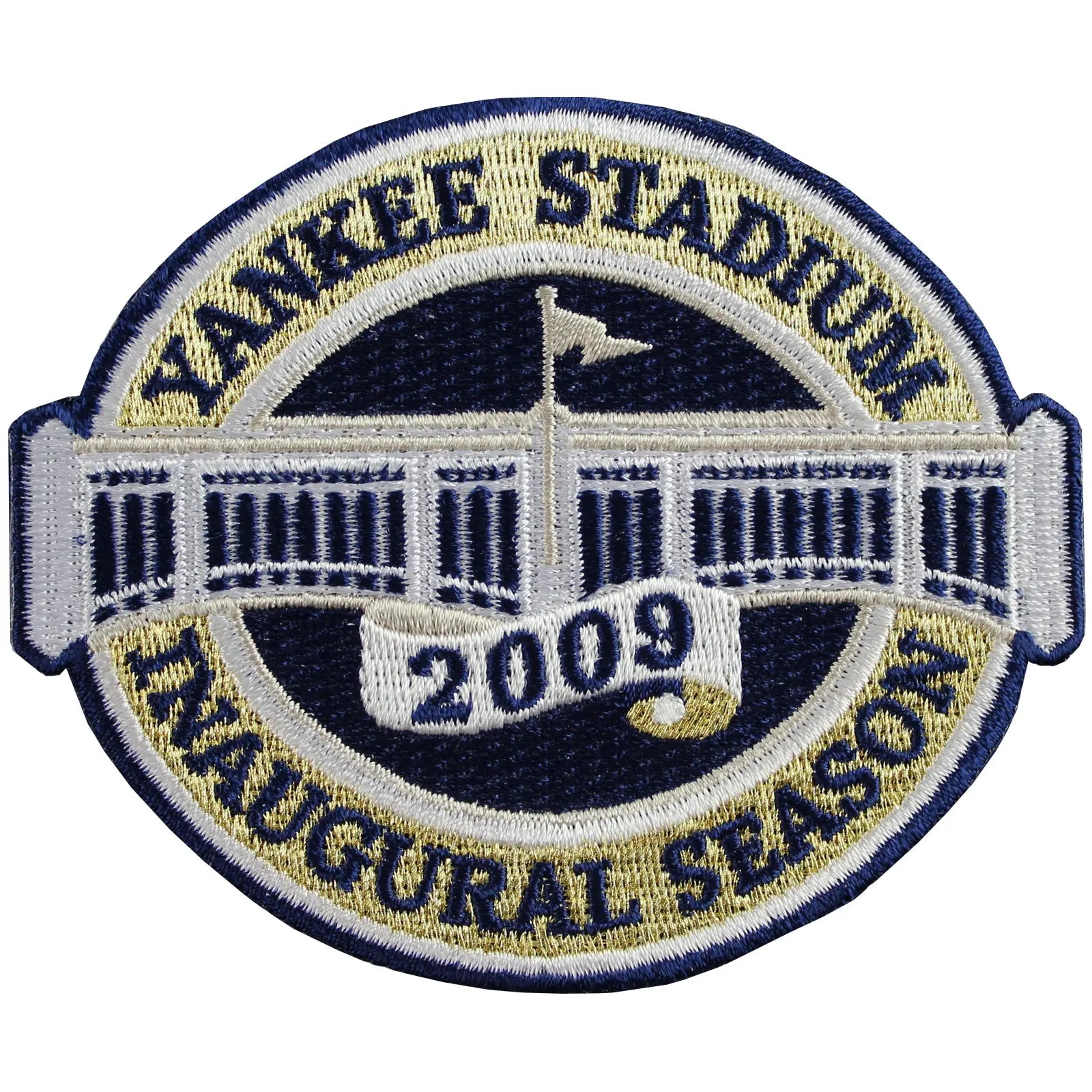 2009 New York Yankees Stadium Inaugural Season Patch 