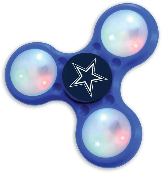 Dallas Cowboys 3 Way LED Lights Fidget Hand Spinners 