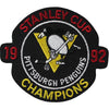1992 NHL Stanley Cup Final Champions Jersey Patch Pittsburgh Penguins 