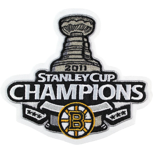 2011 NHL Stanley Cup Final Champions Boston Bruins Jersey Patch 