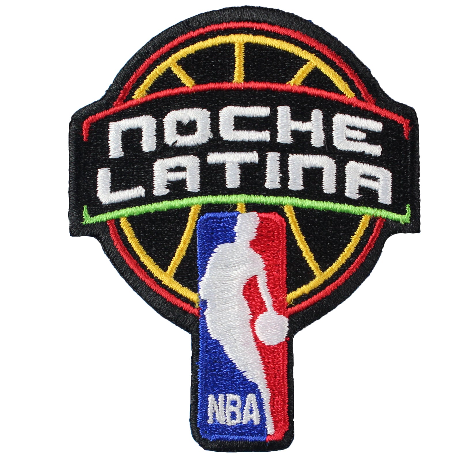 NBA Noche Latina Game Day Celebration Jersey Patch (With NBA Logo) 
