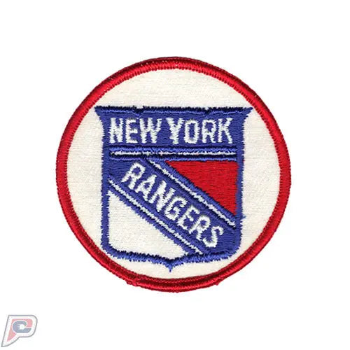 1970'S New York Rangers NHL Hockey Vintage Round Team Logo Patch 