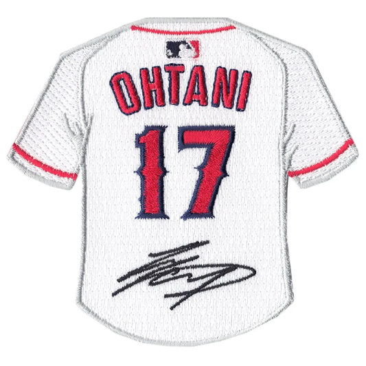 2018 Shohei Ohtani Los Angeles Angels Jersey With Signature Fan Patch 