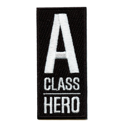 One Punch Man Anime A-Class Hero Embroidered Iron On Patch 