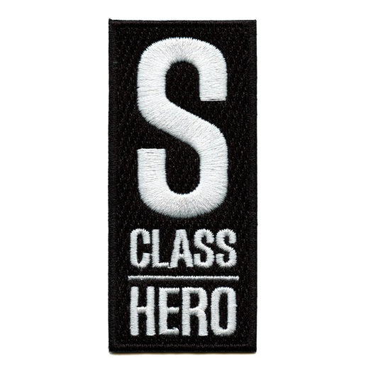 One Punch Man Anime S-Class Hero Embroidered Iron On Patch 