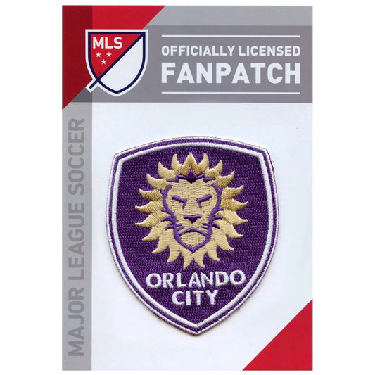 Orlando City FC Primary Team Crest Embroidered Jersey Patch 