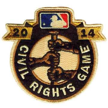 2014 MLB Civil Rights Game Patch Houston Astros vs. Baltimore Orioles 