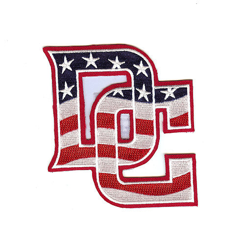 2009 Washington Nationals D.C. (Patriotic) Logo Patch 
