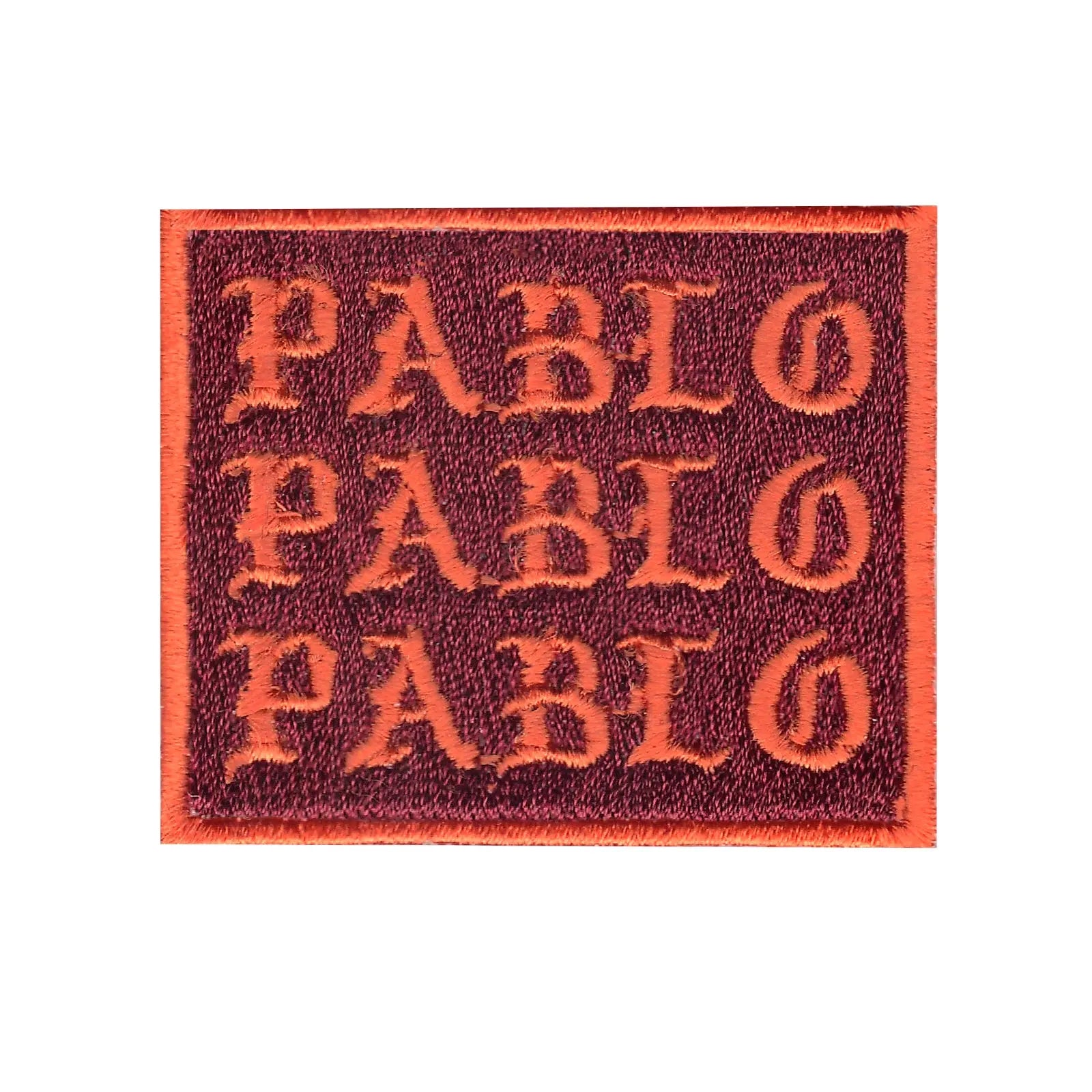Pablo Embroidered Iron On Patch 