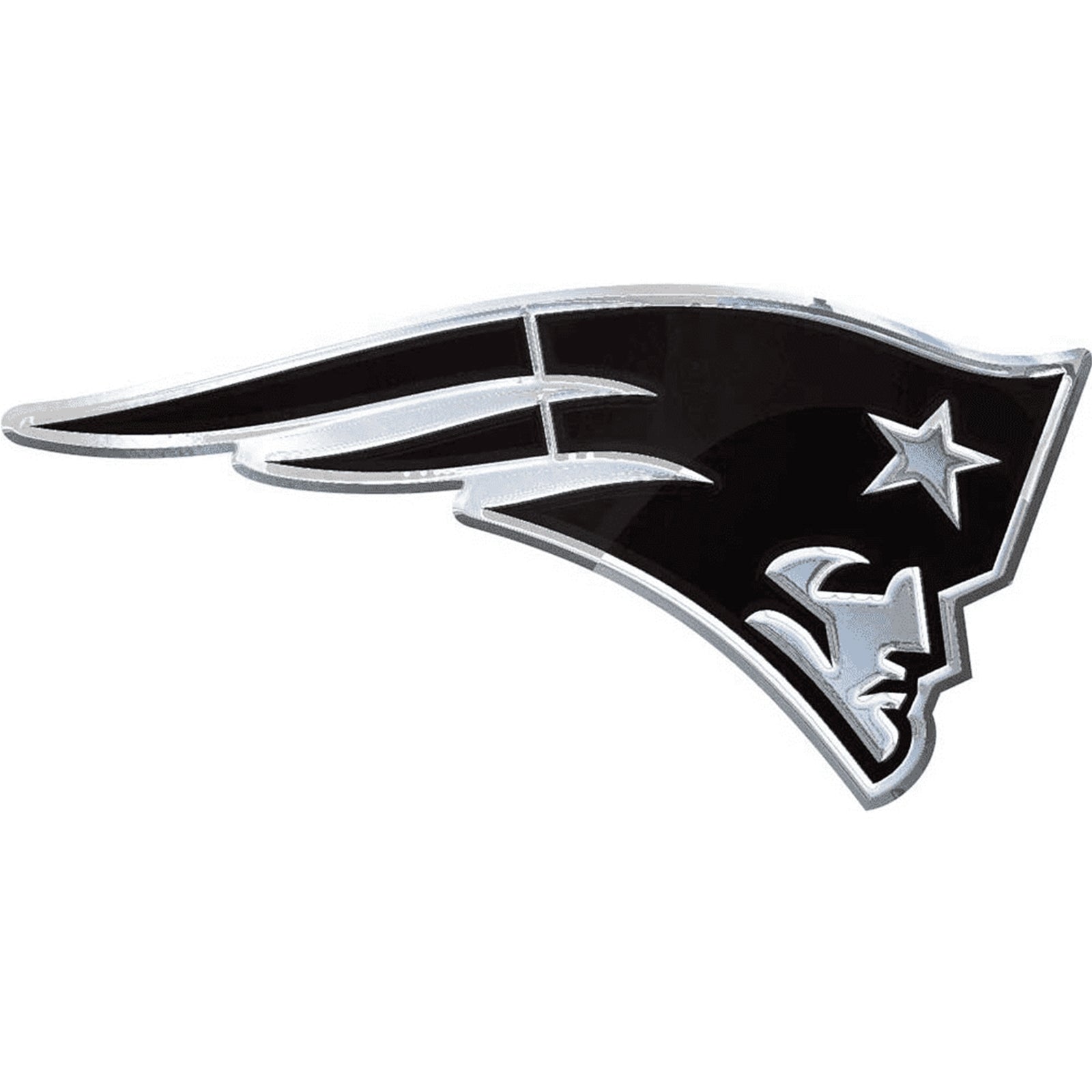 New England Patriots Premium Solid Metal Chrome Plated Car Auto Emblem 