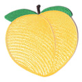 Peach Logo Iron On Patch