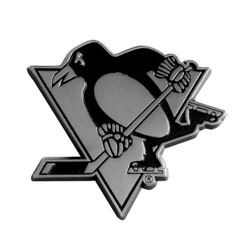 Pittsburgh Penguins Auto Metal Emblem Chrome 