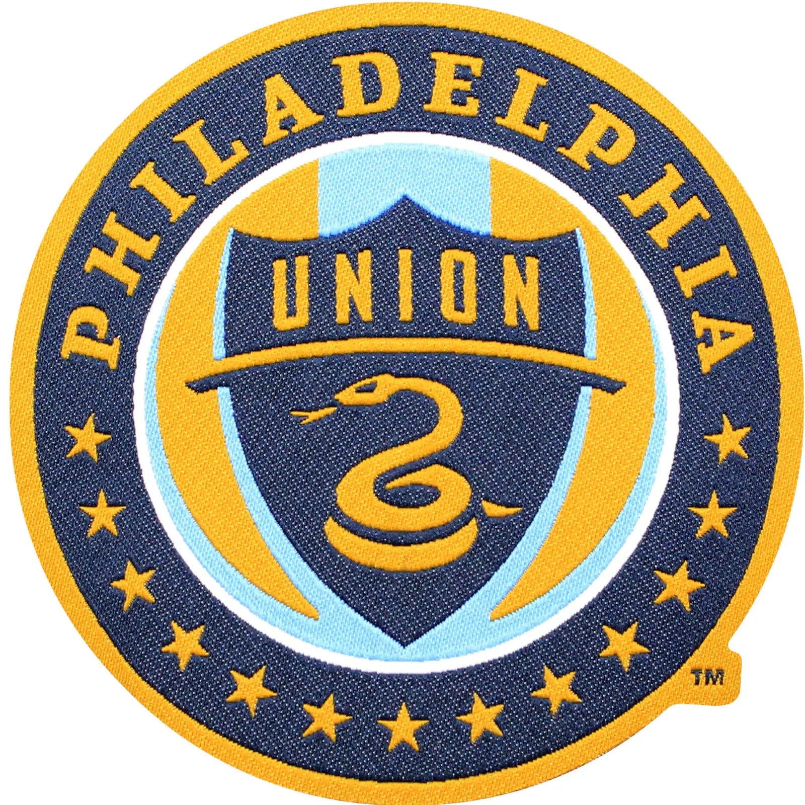 Philadelphia Union Primary Team Crest Pro-Weave Jersey Patch – Patch ...