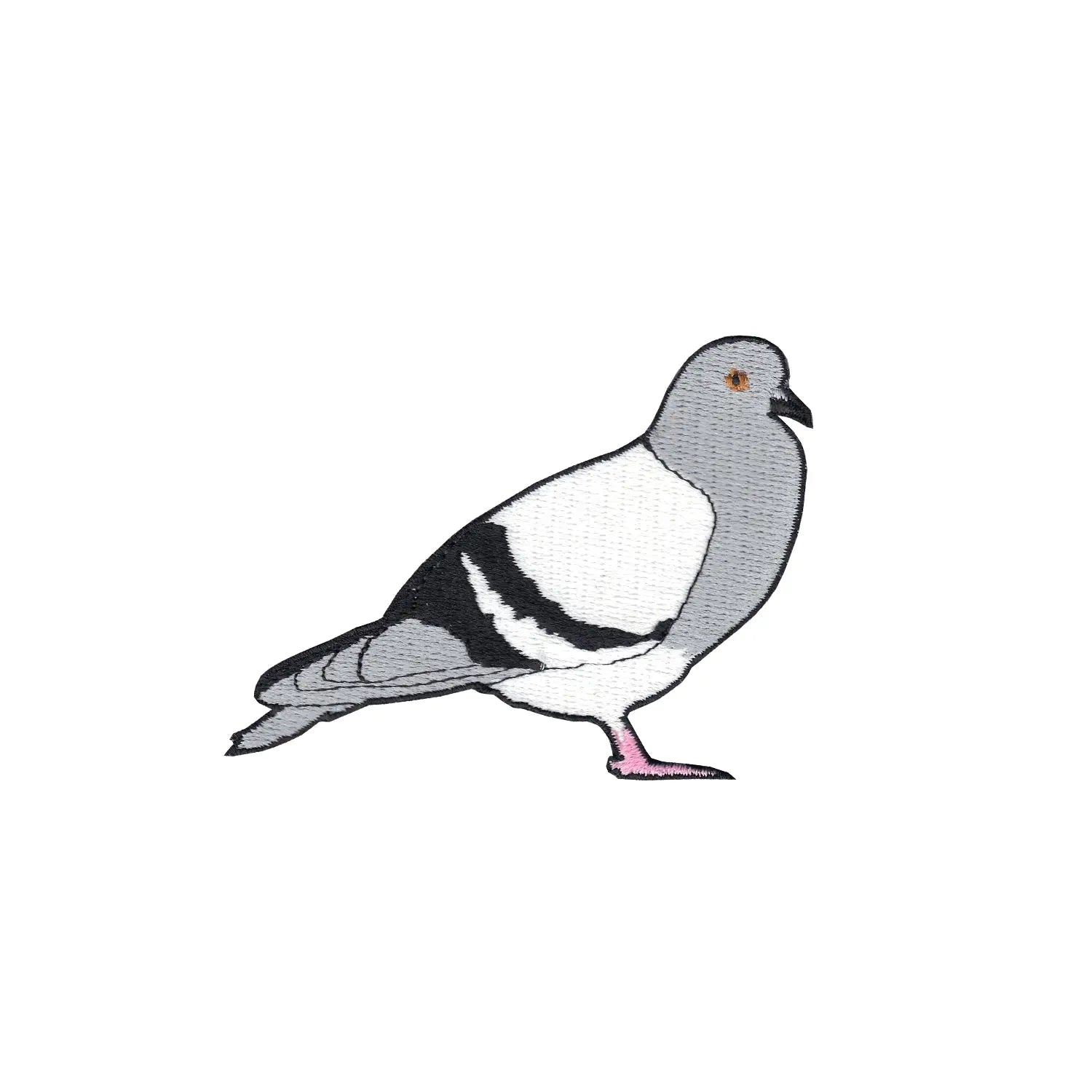 Pigeon Emoji Meme Iron On Embroidered Patch 