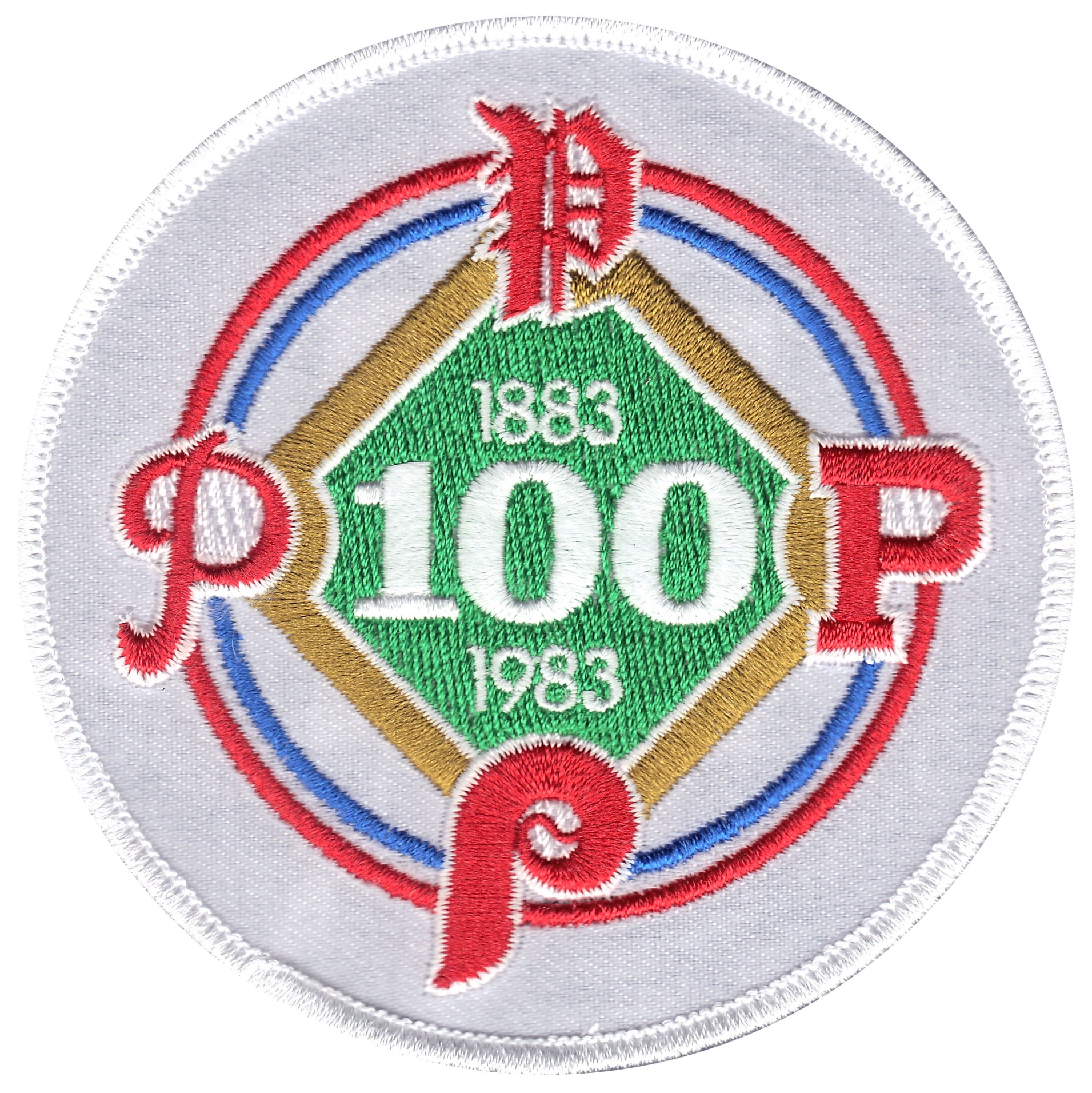 1983 Philadelphia Phillies 100th Anniversary Patch 