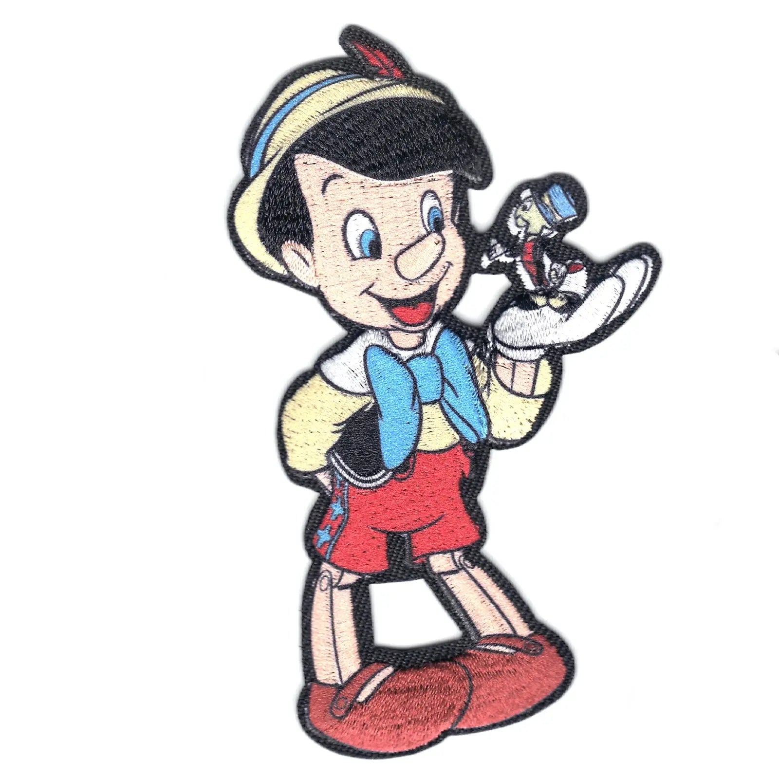 Disney Pinocchio and Jiminy Cricket Iron on Patch 