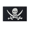 Pirates Flag Glow In Dark Iron On Patch 