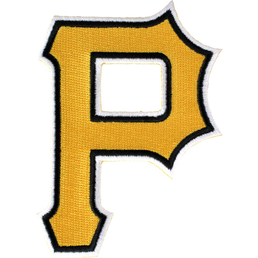 Pittsburgh Pirates 'P' Hat Logo Patch 