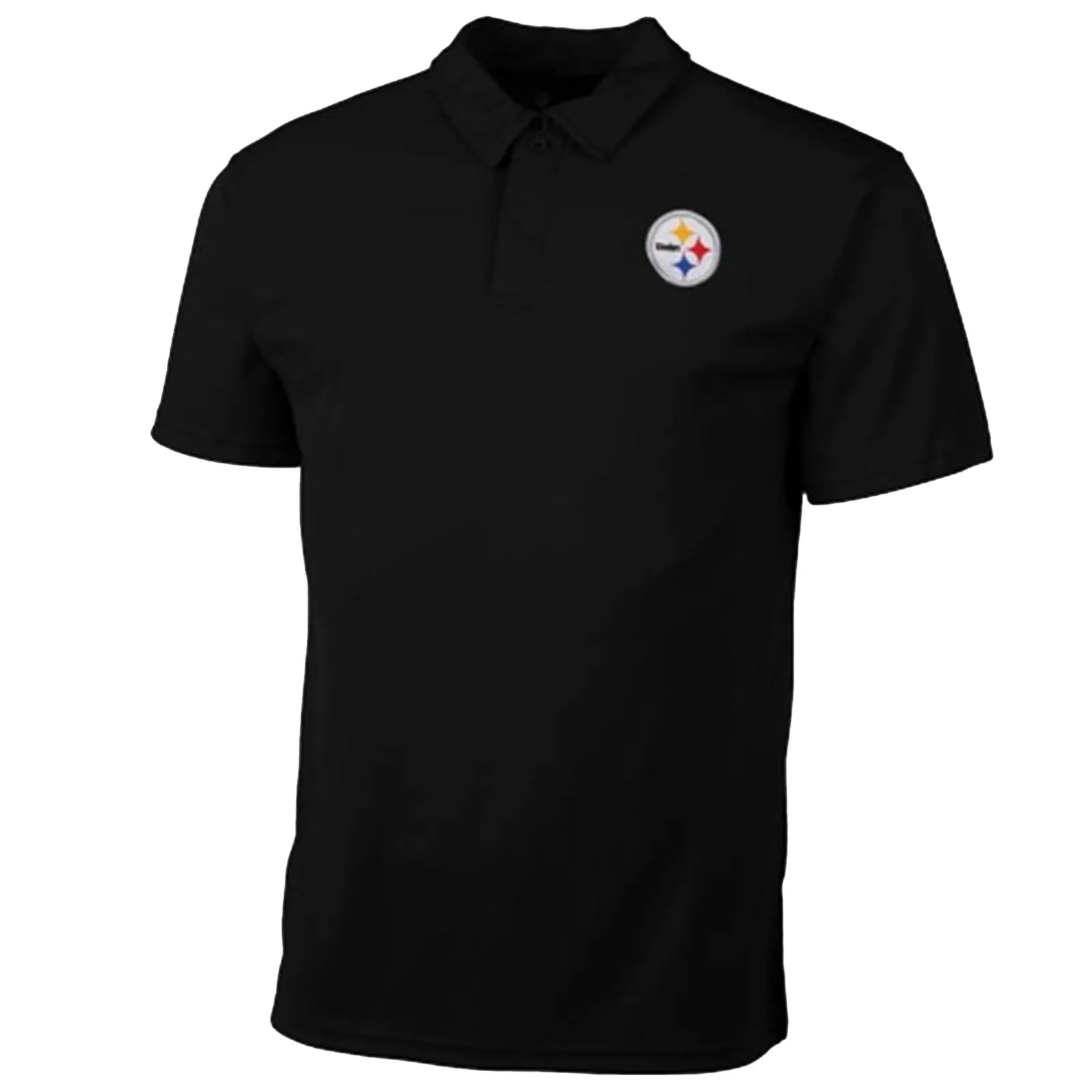 Pittsburgh Steelers Short Sleeve Polo Shirt by NFL Team Apparel 