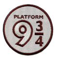 Harry Potter Platform 9 3-4 Sign Logo Patch