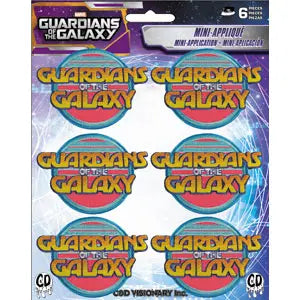 Guardians Of The Galaxy Retro Iron on Patch (Set) 