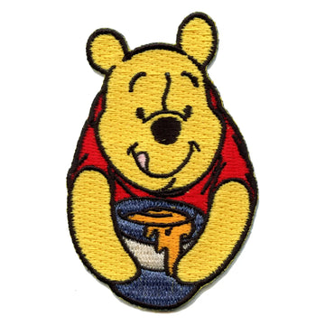 Winnie The Pooh With Honey Disney Iron on Patch 