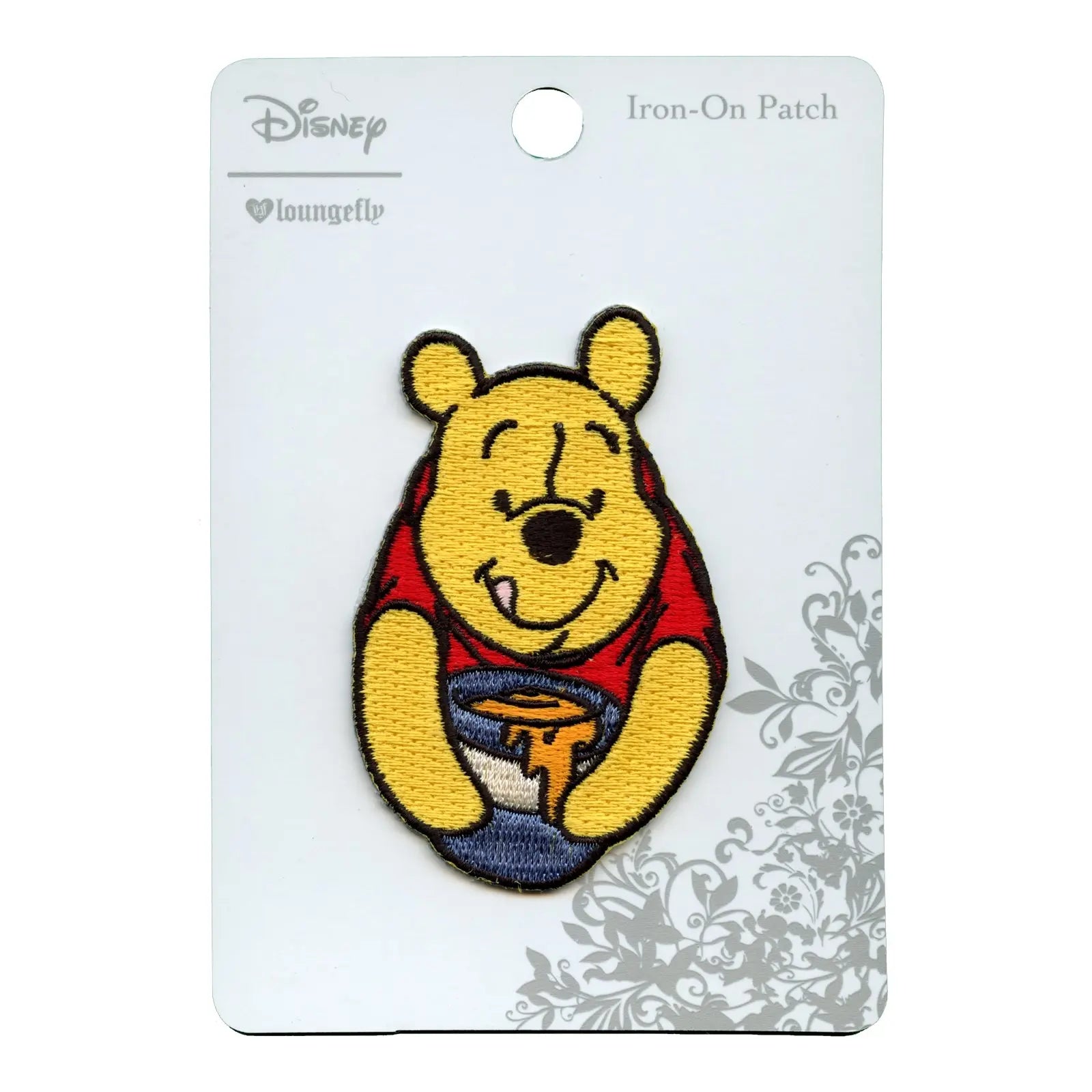 Winnie The Pooh Cartoon Character Face Embroidered Iron On Patch