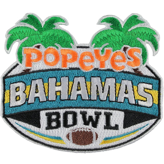 Popeyes Bahamas Bowl Jersey Patch Eastern Michigan Vs. Old Dominion 