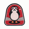 Star Wars The Last Jedi Porg Logo Iron On Patch (ALT) 