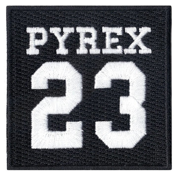 Pyrex 23 Street Wear Iron On Embroidered Patch 