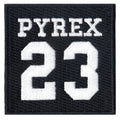 Pyrex 23 Street Wear Iron On Embroidered Patch