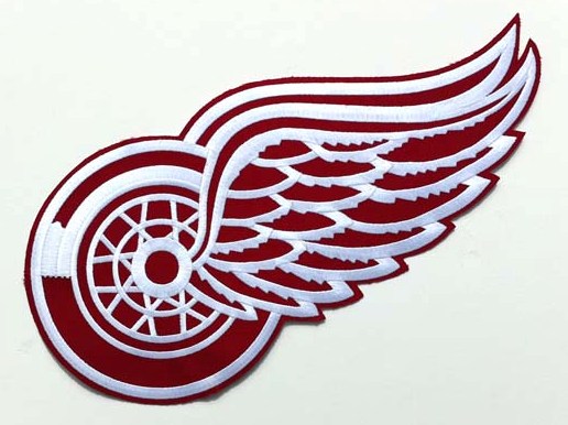 Detroit Red Wings Large Front Logo Jersey Patch 