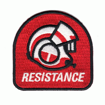 Star Wars The Last Jedi 'Resistance' Logo Iron On Patch 