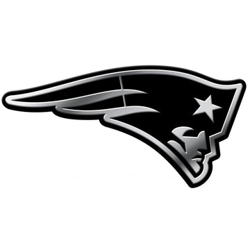 New England Patriots Car 3D Chrome Auto Emblem (RICO) 