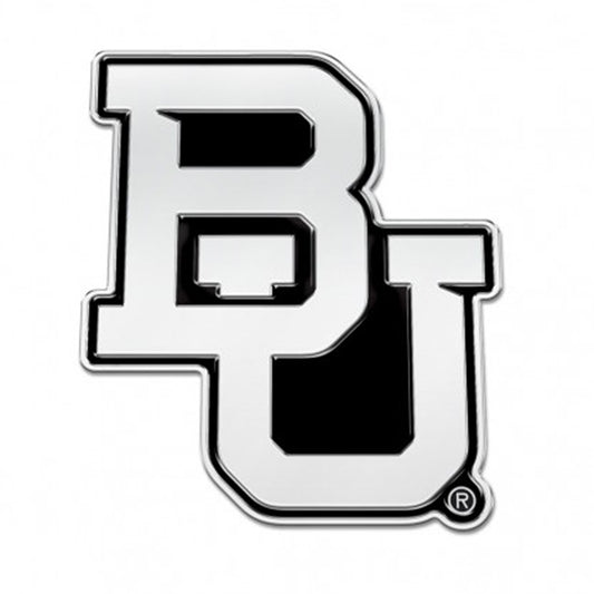Baylor Bears University Premium Solid Metal Chrome Plated Car Auto Emblem 