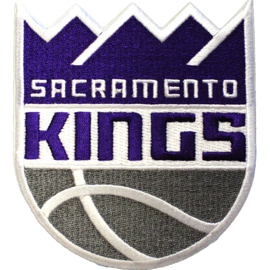 Sacramento Kings Large Sticker Iron On NBA Patch 