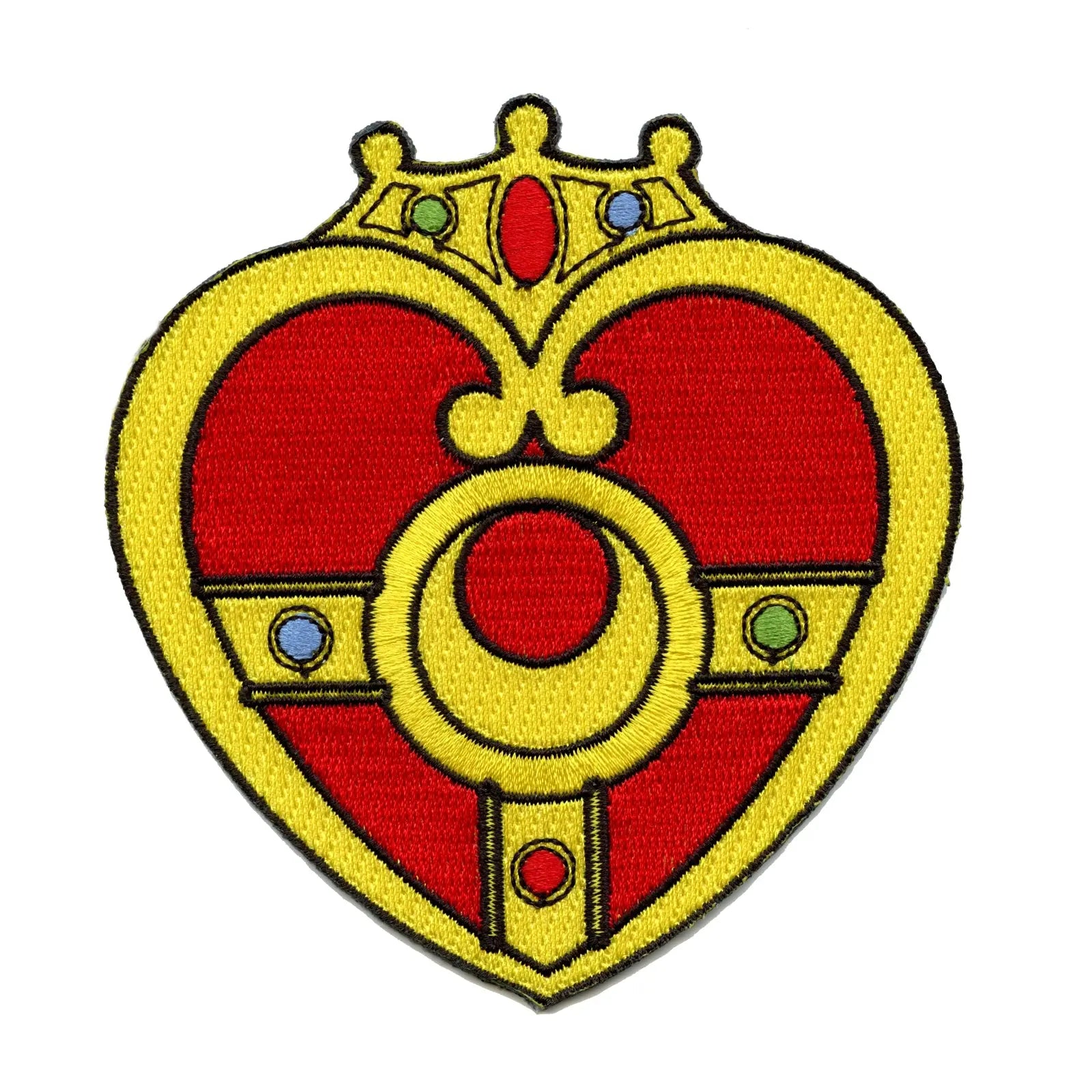 Sailor Moon Anime Cosmic Heart Compact Embroidered Iron On Patch 