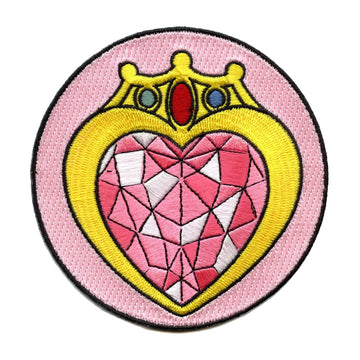 Sailor Moon Anime Prism Heart Compact Embroidered Iron On Patch 