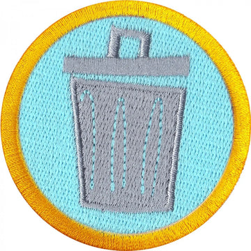 Sanitation Wilderness Scout Merit Badge Iron on Patch 