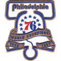 2017 Official NBA Philadelphia 76ers 50th World Champions Anniversary Patch 