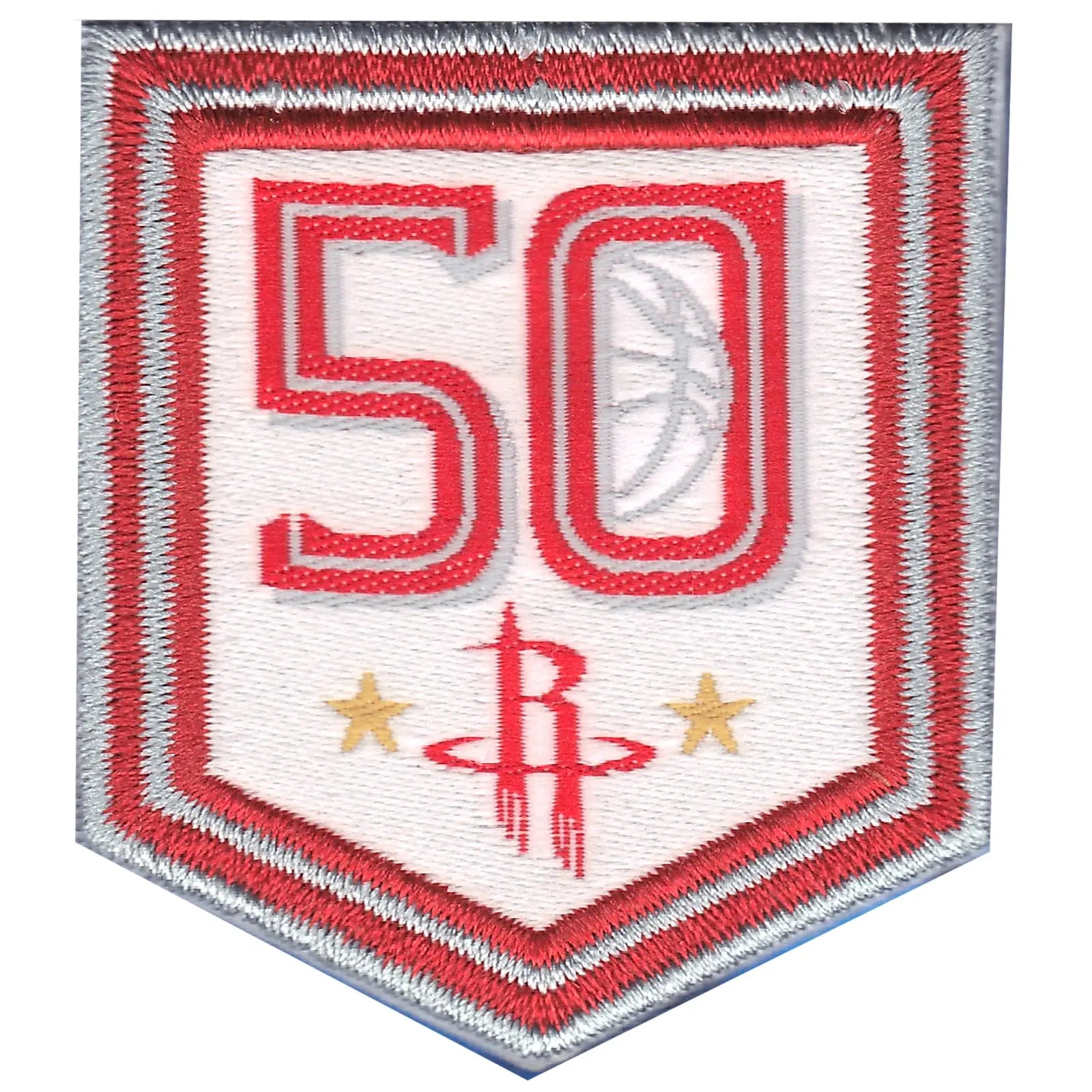 Houston Rockets Patch 2017 NBA Houston Rockets 50th Anniversary Jersey Patch – Patch Collection